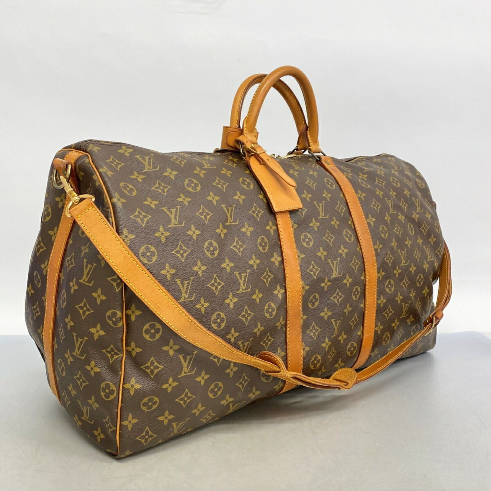 【LOUIS VUITTON】2wayボストンバッグ　キーポルバンドリエール60 モノグラム キーポル・バンドリエール60 詳細情報とお値段【ルイ