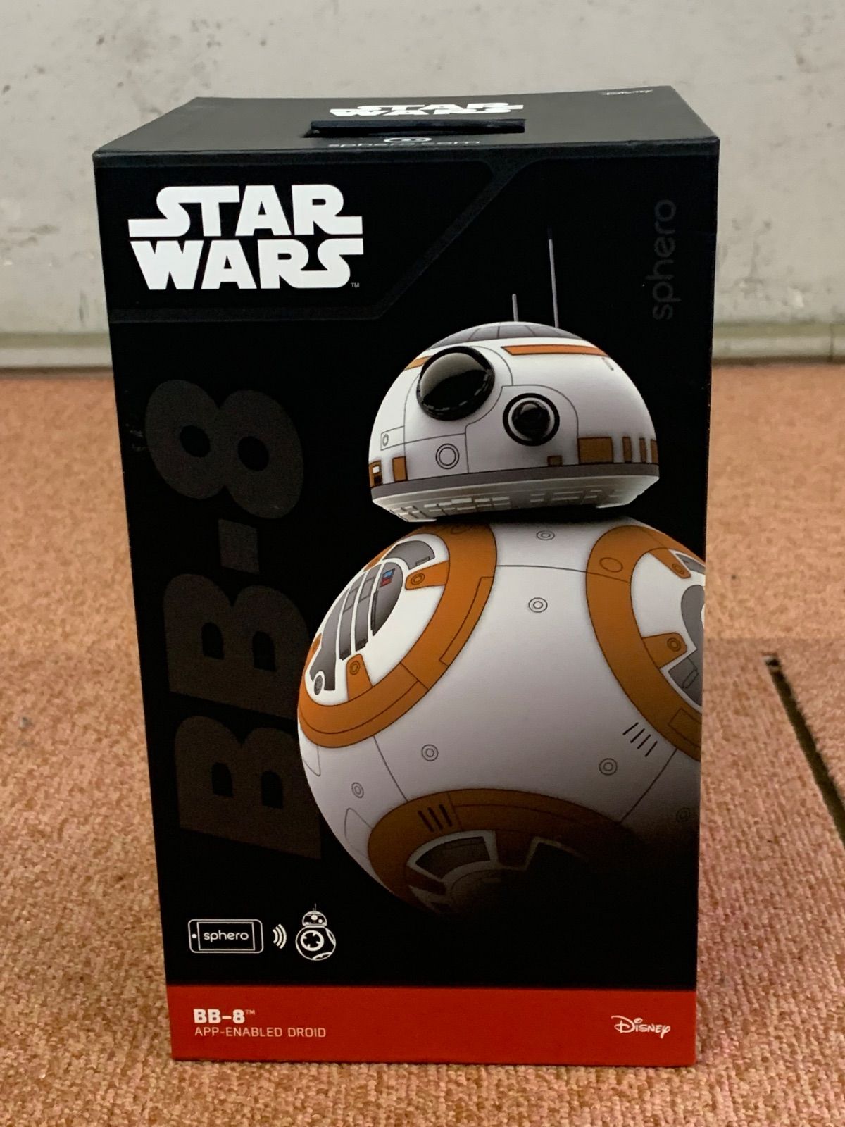 Sphero スター・ウォーズ エピソード7(スター・ウォーズ/フォースの覚醒) BB-8 (ドライブ / ホログラム機能) BB-8  App-Enabled Droid by Sphero [並行輸入品]