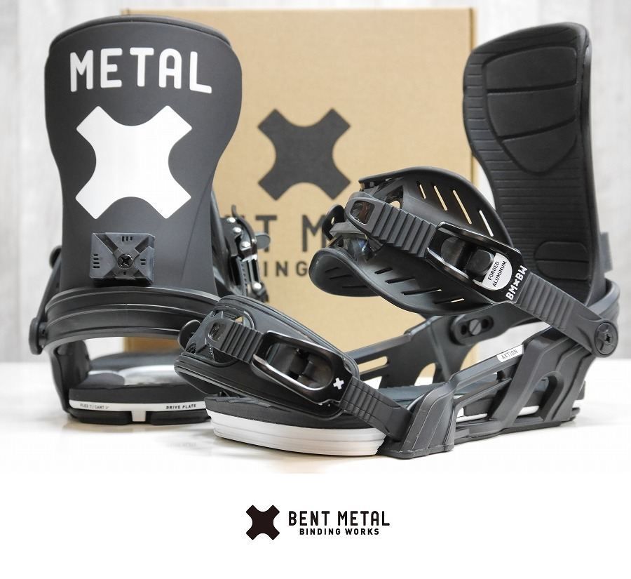 26 BENTMETAL AXTION - BLACK - Mサイズ 正規品 保証付 スノーボード バインディング