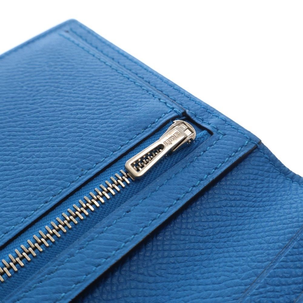 極美品】HERMES エルメス べアンスフレ A刻印 エトゥープ 長財布