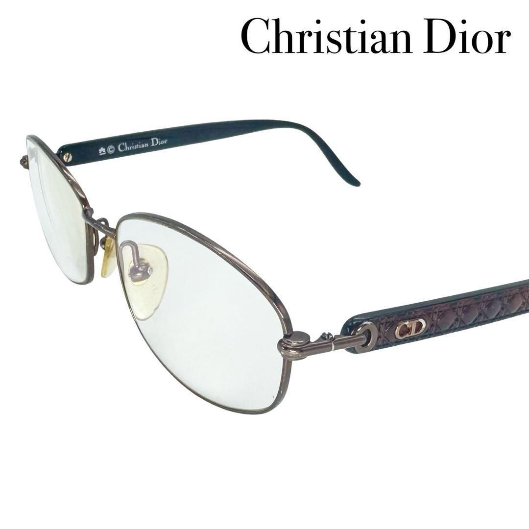 正規品 Christian Dior メガネ ローズゴールド イタリア製A391 正規品 Christian Dior メガネ ローズゴールド イタリア製A391