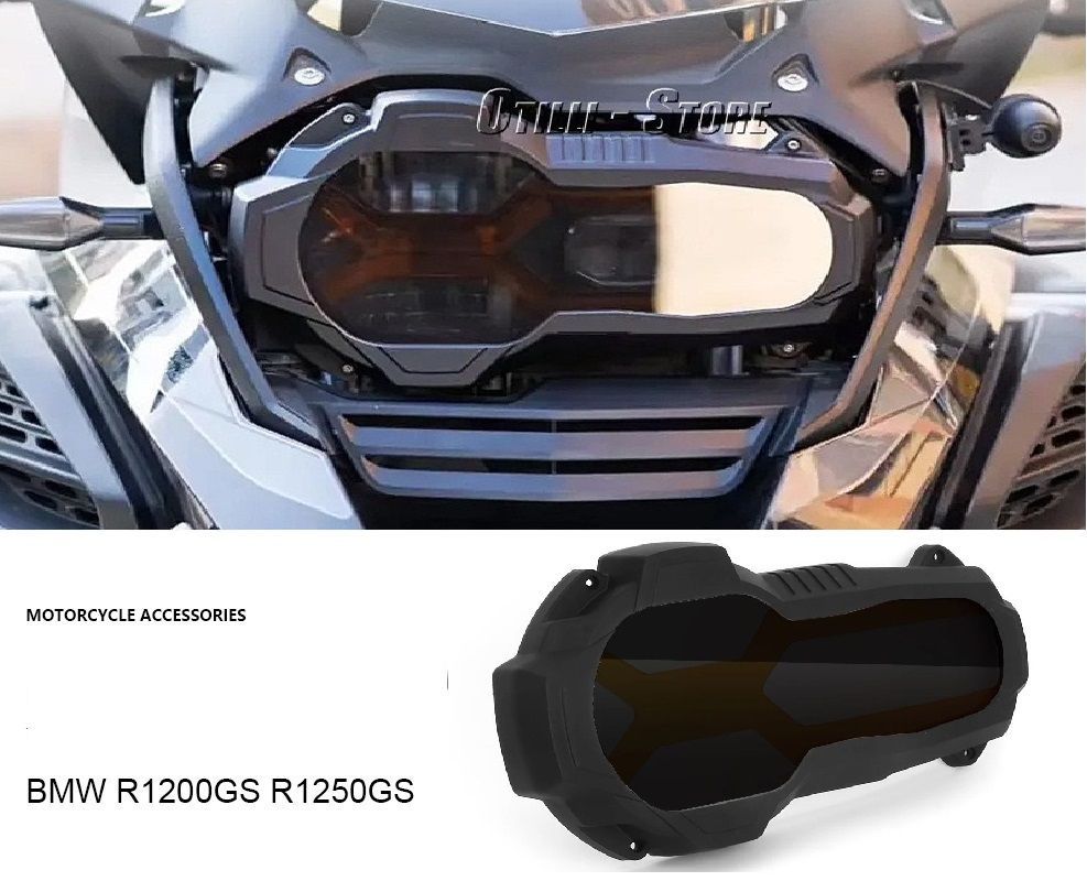 BWM R1200gs LC R1250gs ADVオートバイヘッドライト保護カバー ランプシェード反射型