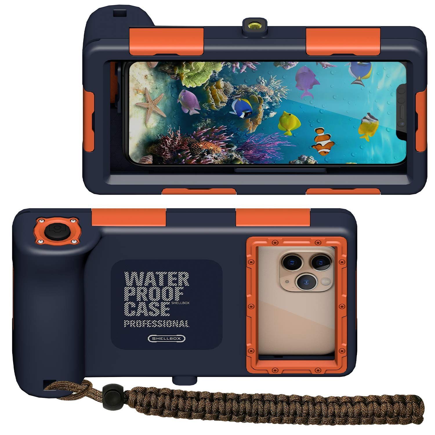 【特価セール】水中撮影・写真 IPX8標準防水レベル 水深さ15mで潜水 スマホ