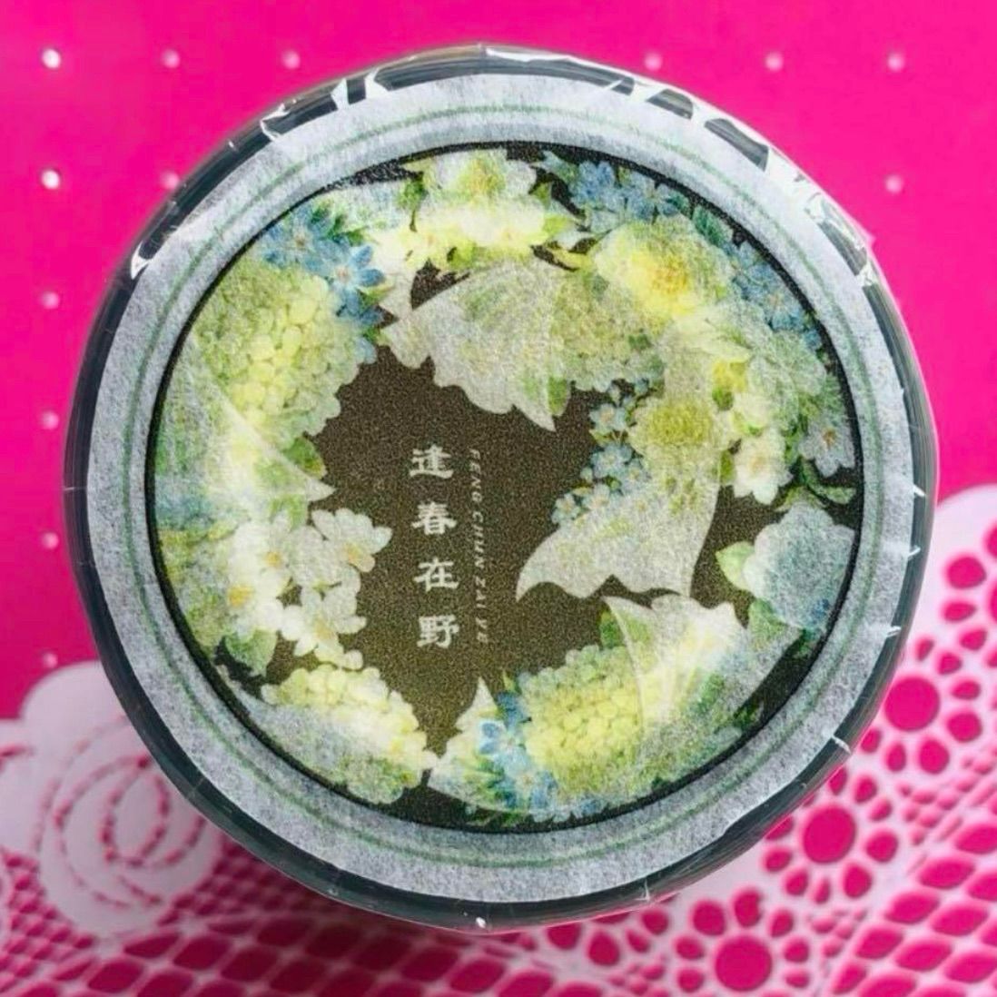 贝壳光 6cm×10m 逢春在野 海外マスキングテープ