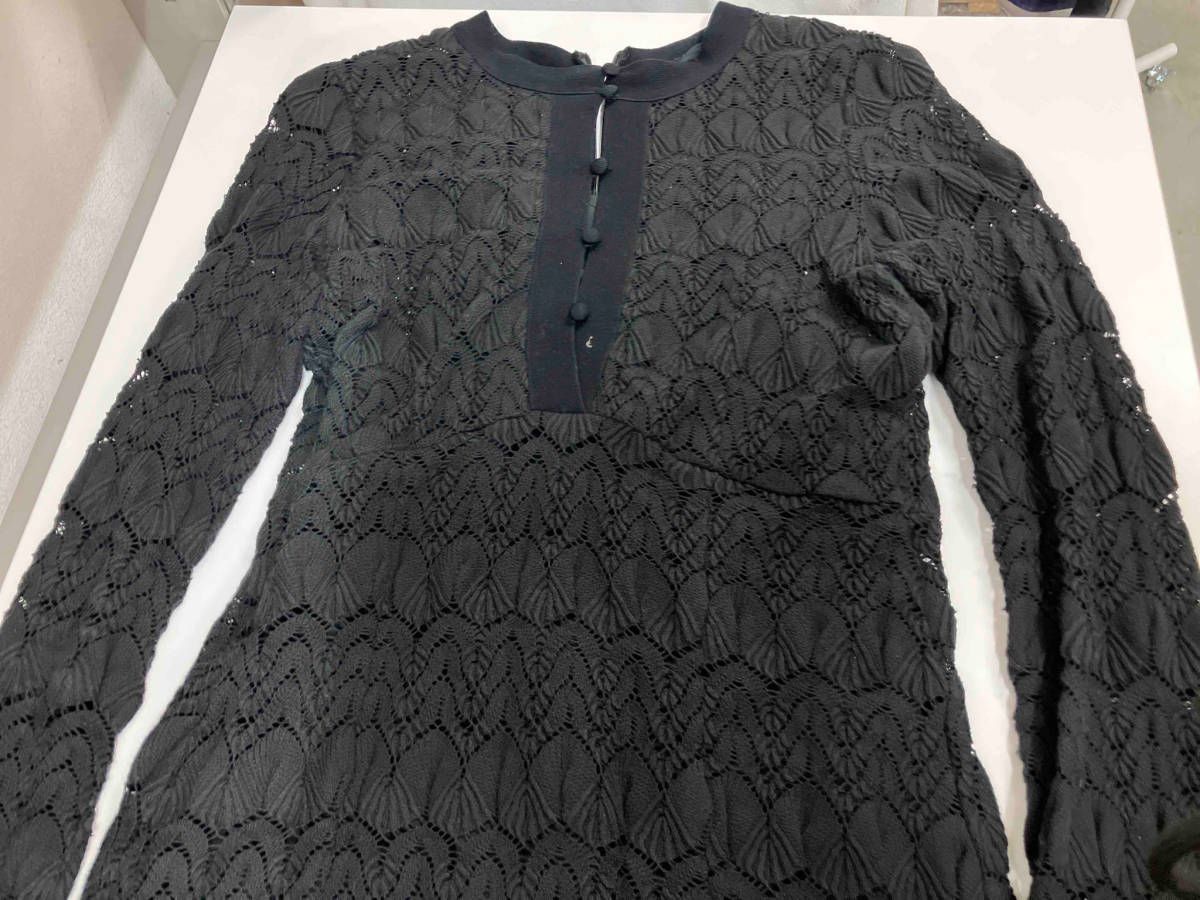 美品❤️23ssフレイアイディー バルファスレースワンピース ロング