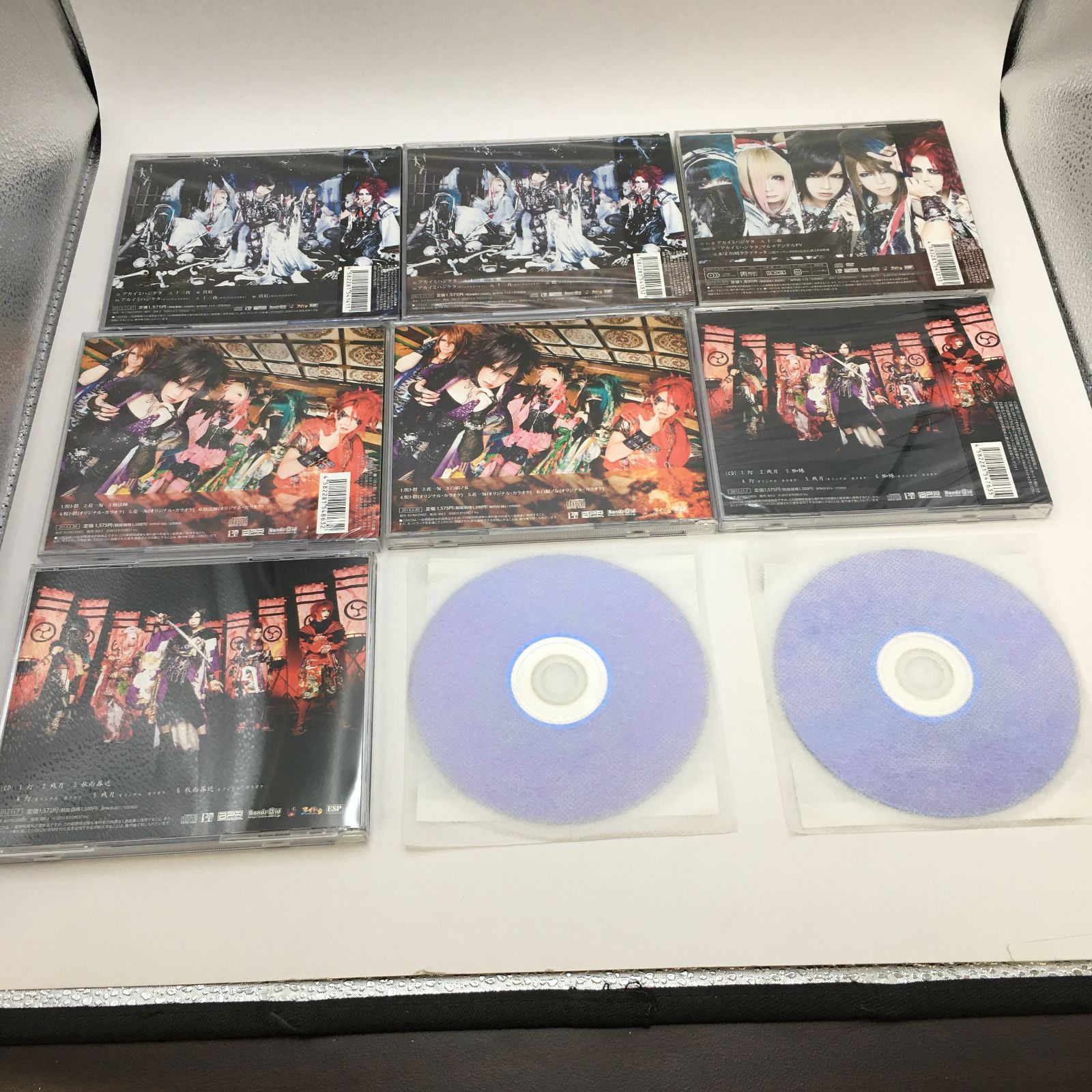 乙龍 CD 18枚 未開封有 / 愛怨忌焔 悦ト鬱 灯 月下美人 九尾 