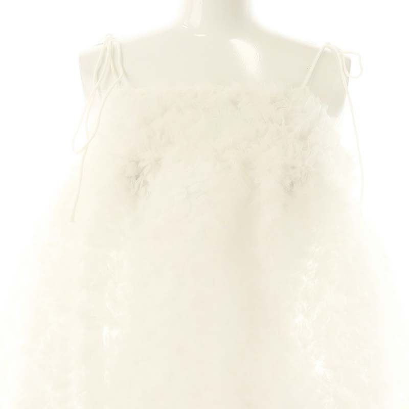 bibiy FLORENCE BUSTIER ホワイトキャミソール トップス