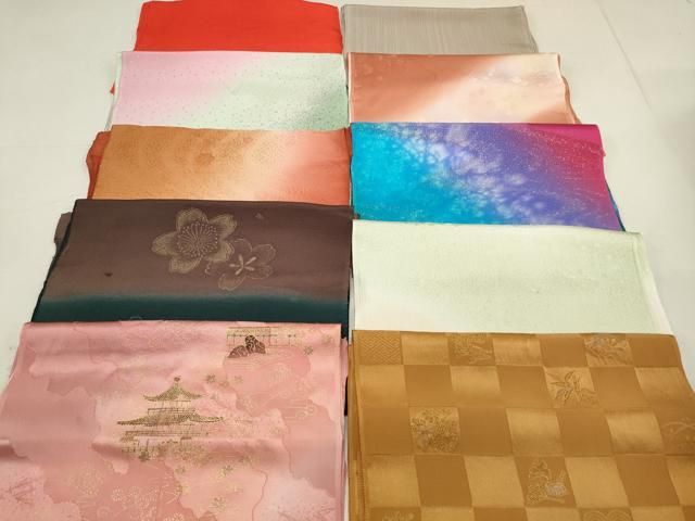 平和屋着物★和装小物　上質な帯揚げ10枚セット　逸品　DAAK7950xg 平和屋着物☆和装小物 上質な帯揚げ10枚セット 逸品 DAAK7950xg - メルカリ