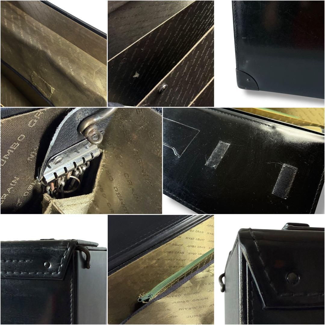 良品】JUNBO CRAIN レザー パイロットケース ビジネスバッグ フライト