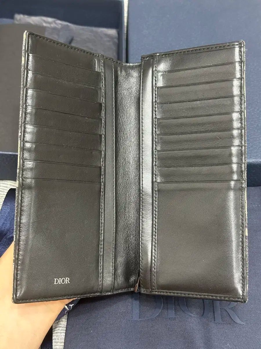 ファッション‼️ ディオール　バーティカル オブリーク ジャカード　長財布 DIOR | バーティカル ロングウォレット ディオール オブリーク