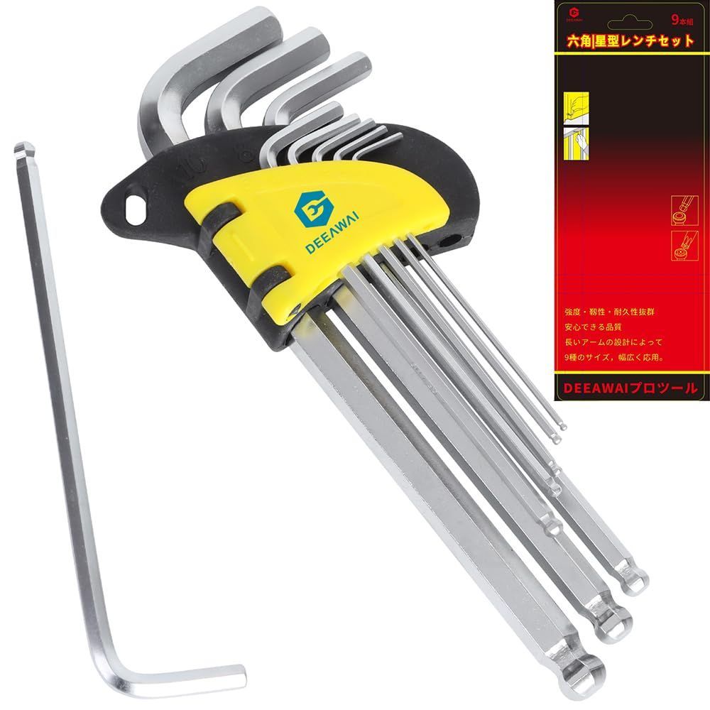 BULLTOOLS 6ピース フレックスヘッド エクストラロングラチェットレンチ ダブルボックスエンド クロムバナジウム鋼 72歯レンチセット メトリック8mm - 19mm BULLTOOLS 6ピース フレックスヘッド エクストラロングラチェットレンチ ダブルボックスエンド クロムバナジウム鋼 72歯レンチセット  メトリック8mm - 19mm