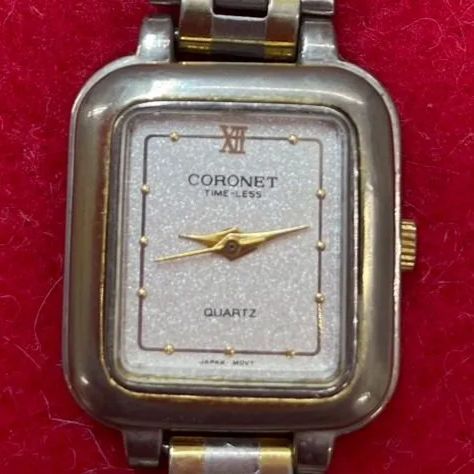 時計 クォーツ レディス　ビンテージ ✨磨きあげメンテナンス済✨】CORONET TIME-LESS レディース