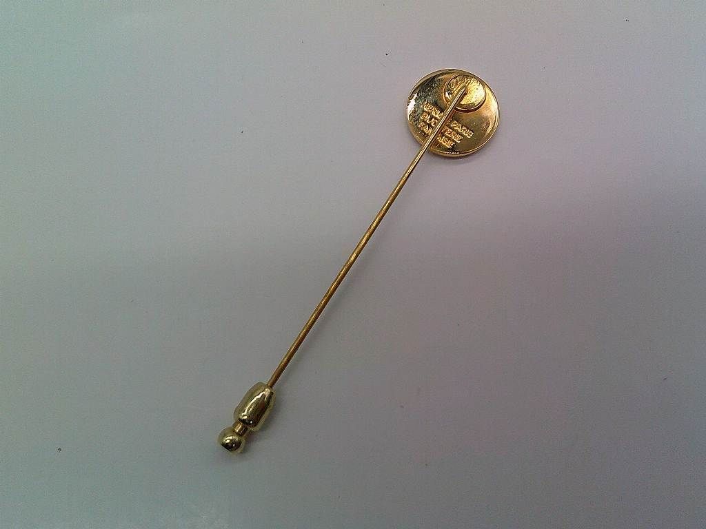 ☆ エルメス HERMES ピンブローチ セリエ ゴールドカラー