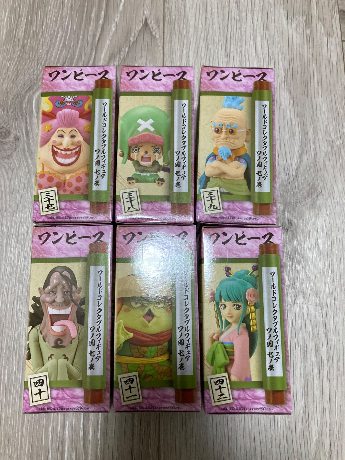 ★ワンピース コレクタブル『ワノ国7』全6種 ワーコレ★ 楽天市場】ワンピース ワールドコレクタブル フィギュア Vol.7 厳選4