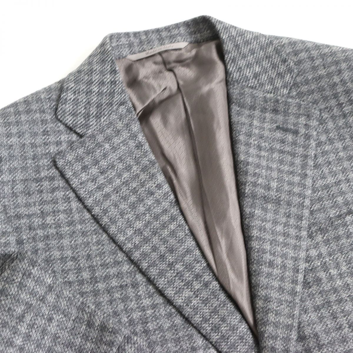 未使用品◇CANALI カナーリ Exclisive グレンチェック シルク混