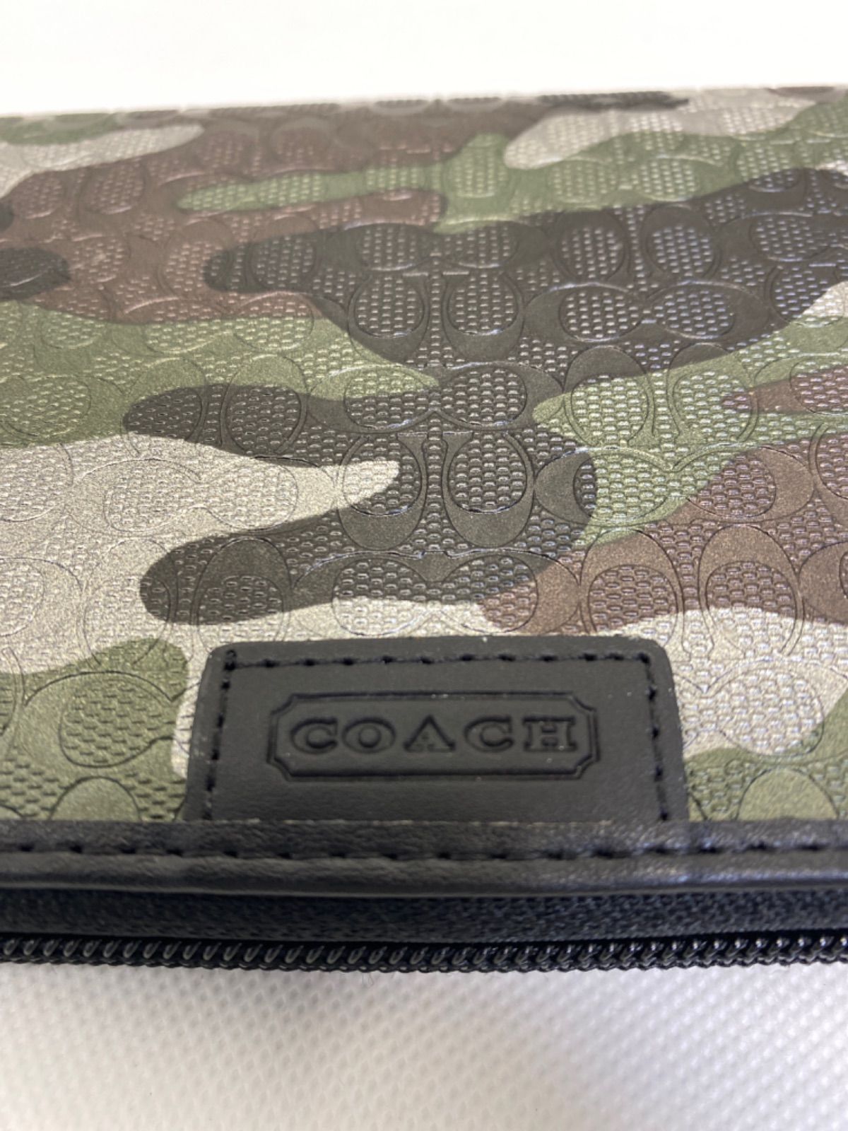 未使用】COACH コーチ ファティーグカモフラージュ 長財布 F74546