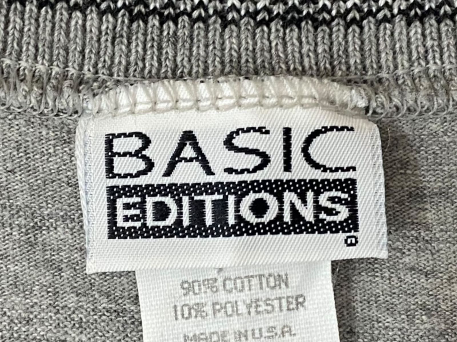 BASIC EDITIONS(ベーシックエディションズ) 90s USA製 古着 T
