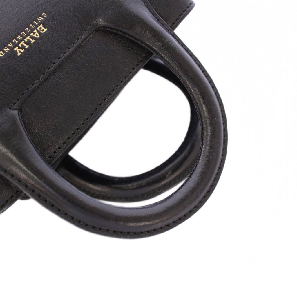 BALLY　バリー　Bロゴ　ハンドバッグ　フォーマル 黒 BALLY/バリー】 ブルーム XS 2WAY ハンドバッグ ショルダー
