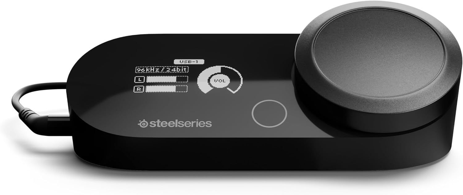 SteelSeries スティールシリーズ GameDAC Gen 2 ハイレゾオーディオDAC 60262J A0202 0621ML005 0120240614100984