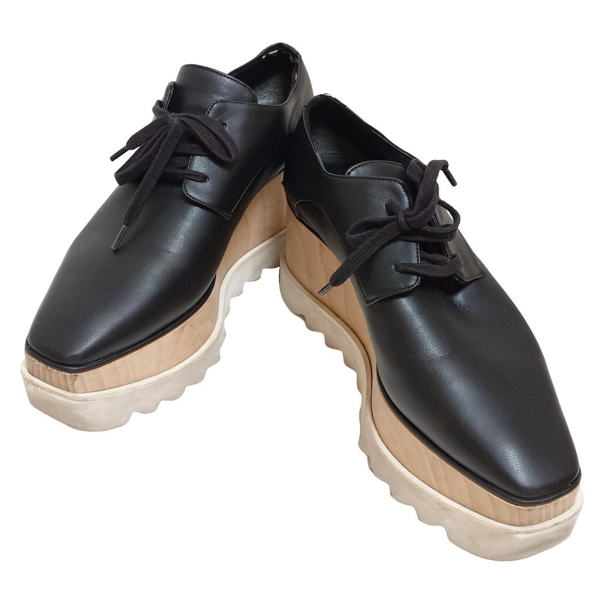stellamccartney ステラマッカートニー シューズ 37 1 2 レディース - 黒