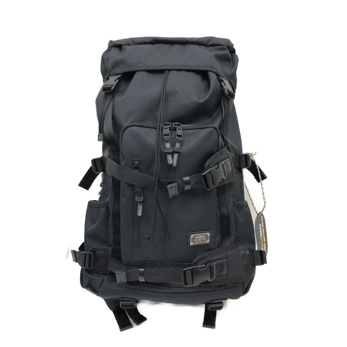 〇〇AS2OV バッグ リュック CORDURA DOBBY 305D BACK PACK BLACK