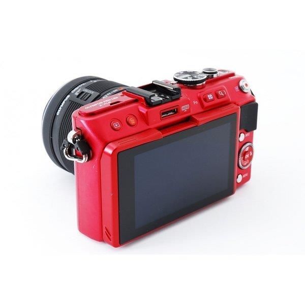 美品 E-PL6 OLYMPUS PEN Lite レッド 即日発送 ミラーレス一眼 OLYMPUS 本体 あすつく 土日祝発送OK 美品OLYMPUS PEN Lite E-PL6ミラーレス一眼カメラ レッド 中古