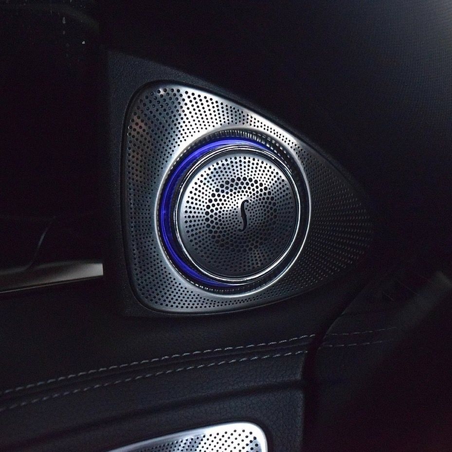W222 Sクラス　アンビエントライト3Dスピーカーツィーター前期中期7色 即日発送 W222 前期 3D スピーカー ツィーター 7色 アンビエントライト