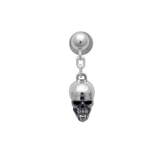 チェーンピアス|シルバー925ピアス メンズ片耳ピアス|セカンドピアス|シルバーアクセサリー