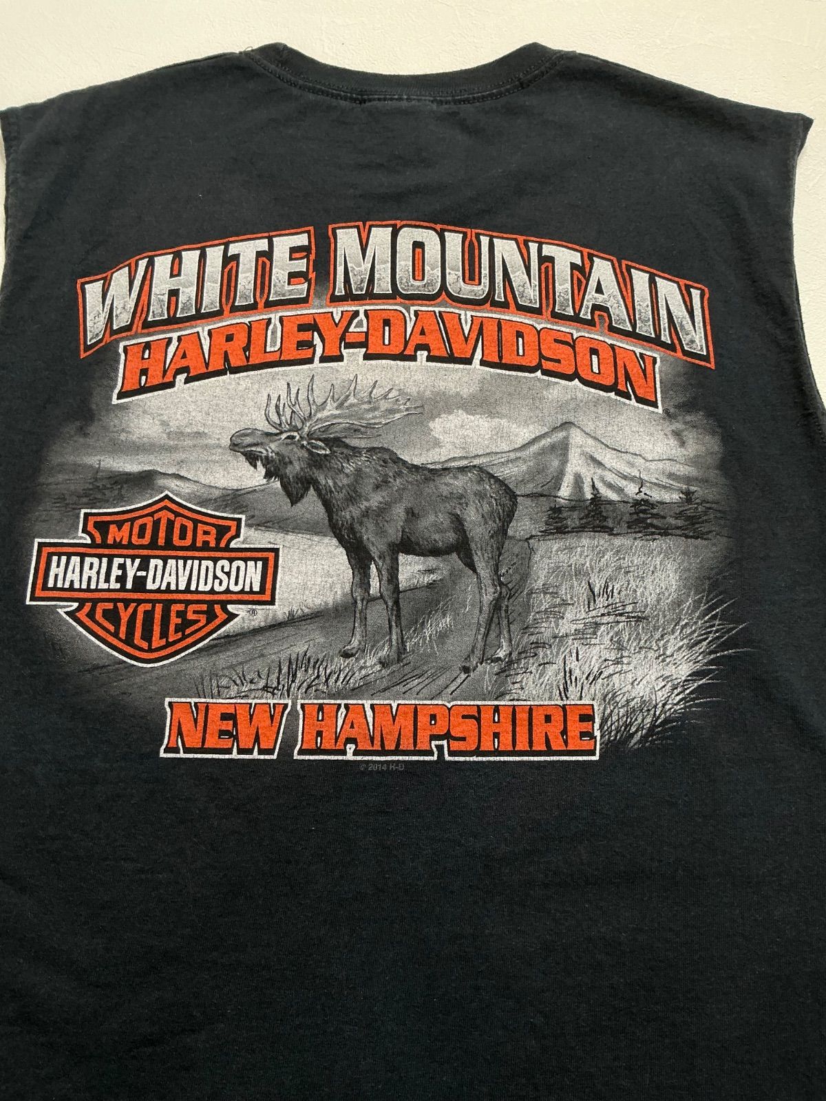 Harley Davidson◆ ノースリーブ タンクトップ マッスル Tシャツ バー＆シールドマッスルTシャツ -ハーレーダビッドソン公式