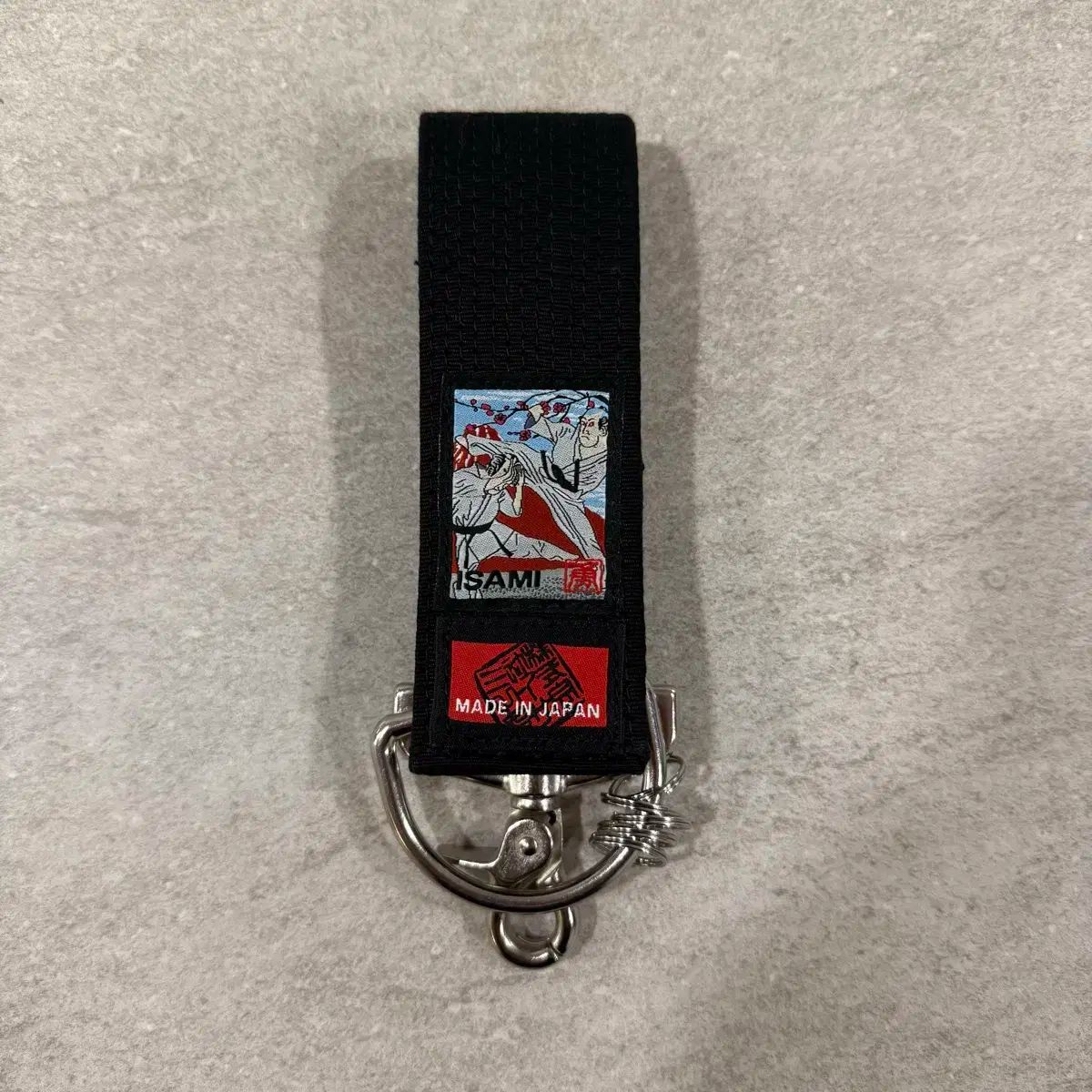 ISAMI 柔術 Jiu-Jitsu 空手 キーホルダー