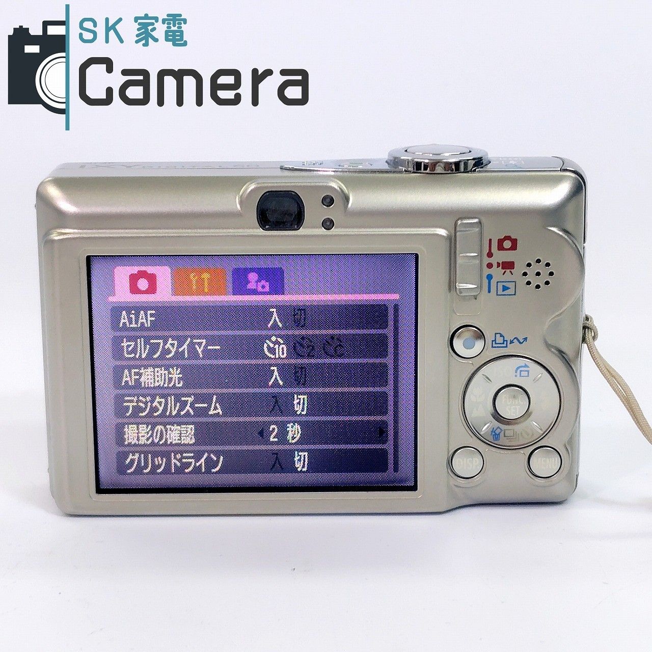Canon IXY DIGITAL 60 PC1158 コンパクトデジタルカメラ キャノン 中古 