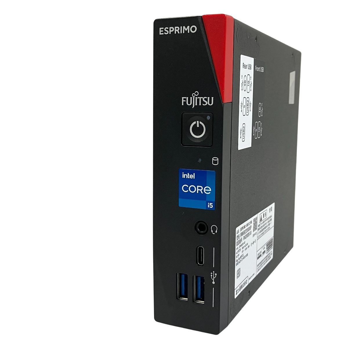 FUJITSU ESPRIMO G6012|NX デスクトップPC FMVB2200XP Core i5-12500T 16GB SSD 256GB T10482508