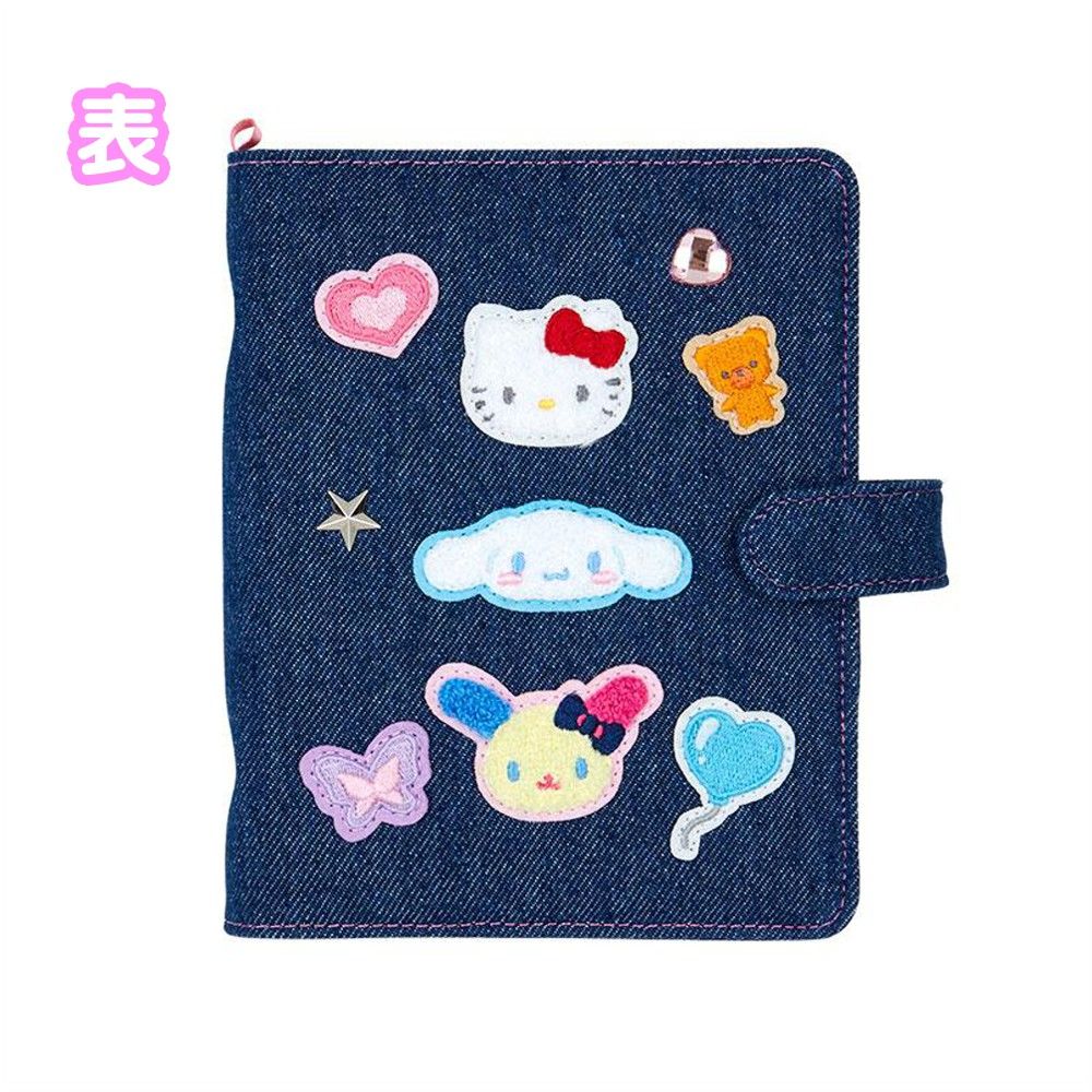 サンリオ バインダー デニムワッペン チェキ カード トレカ 写真