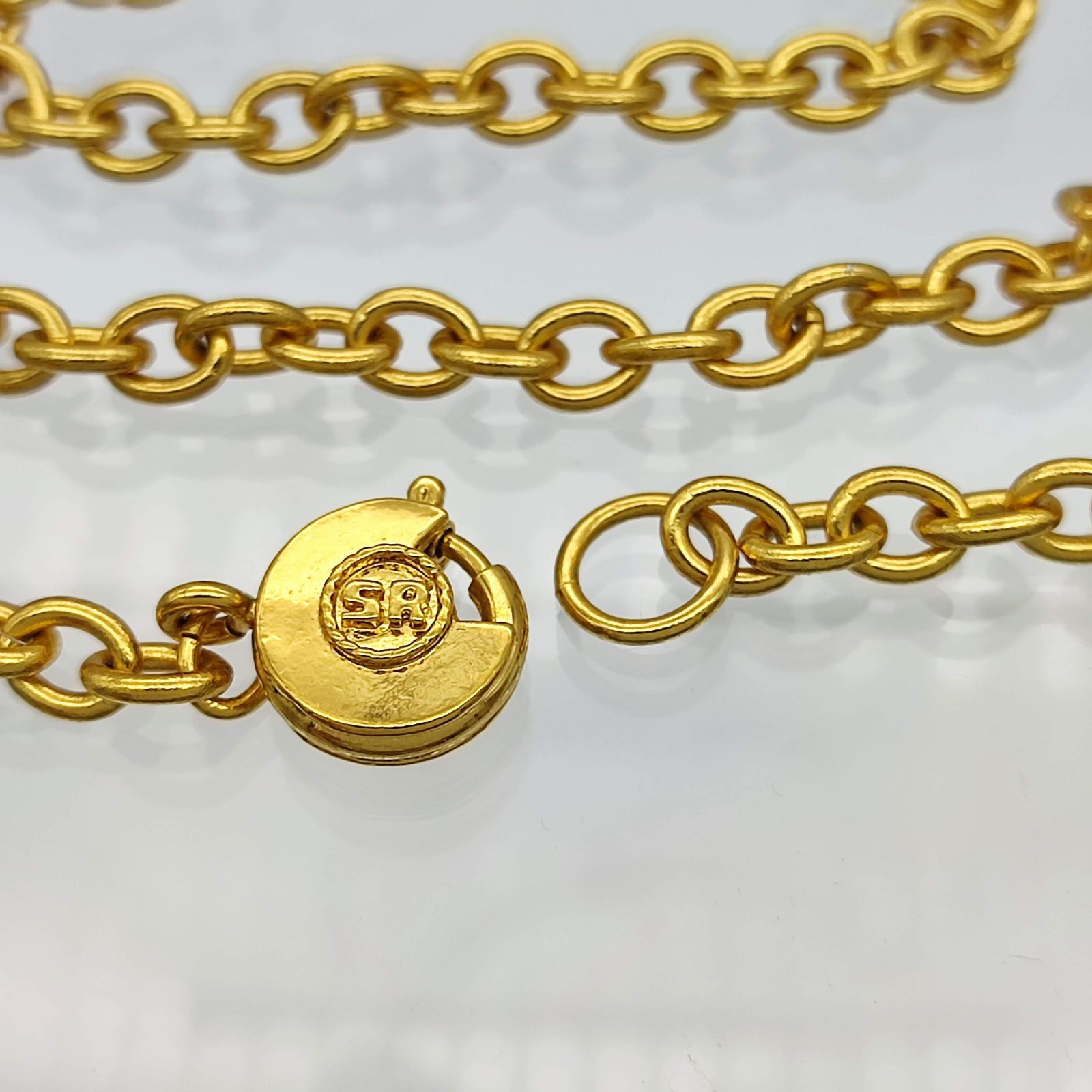 SONIA RYKIEL ソニアリキエル ハート キルティング ネックレス P1275V 