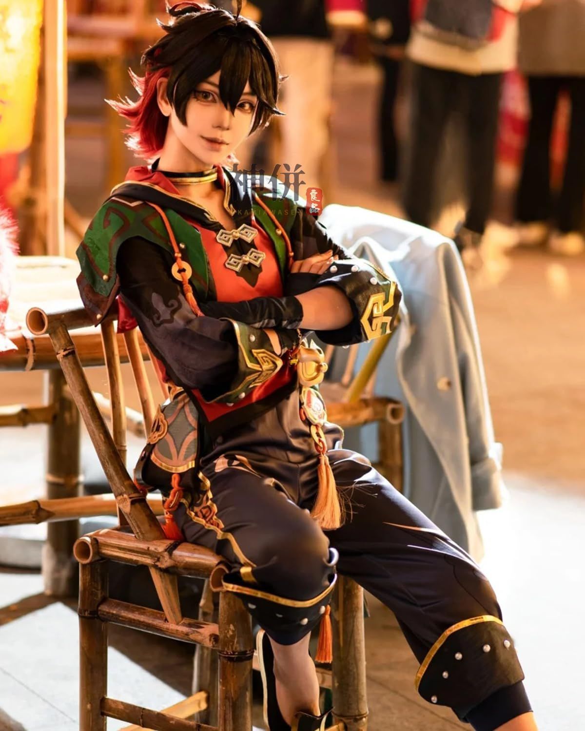 五次元 高品質 原神 コスプレ ウィッグ付き 新キャラ 黒 フリーナ 嘉明 千織 キィニチ マーヴィカ コスプレ衣装 大人用 仮装 Genshin Impact c BJ0925ML04