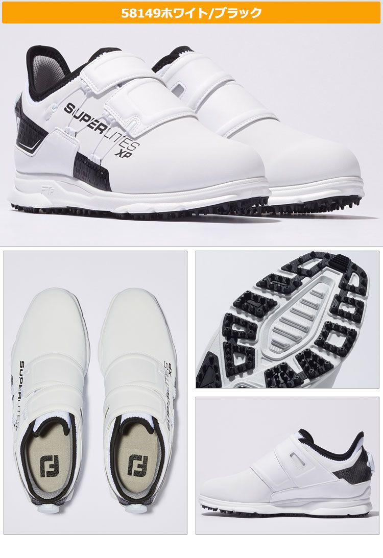 新品【メーカー正規仕入品】【58149ホワイト/ブラック】Foot Joy