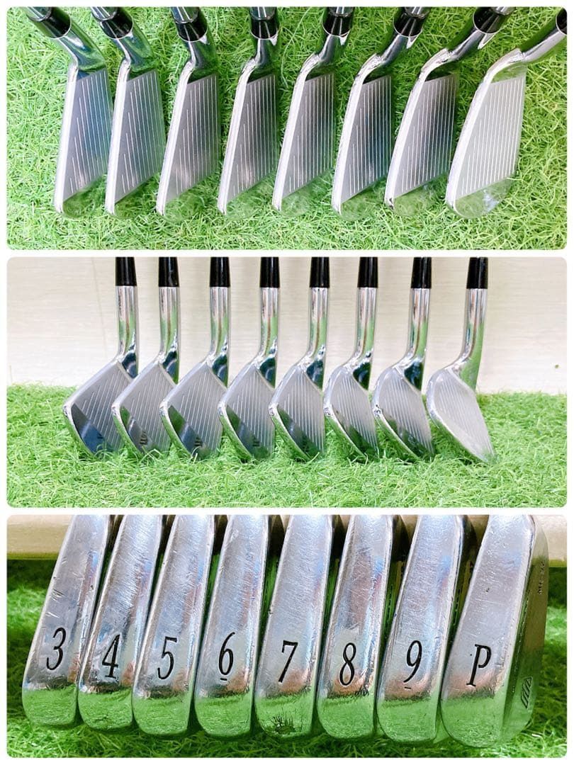 2.ミズノ MP-37 ゴルフクラブ メンズアイアンセット FLEX S200