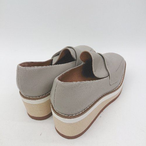 ◇ Θ STACCATO スタッカート 厚底 ローファー サイズ22.5 グレー