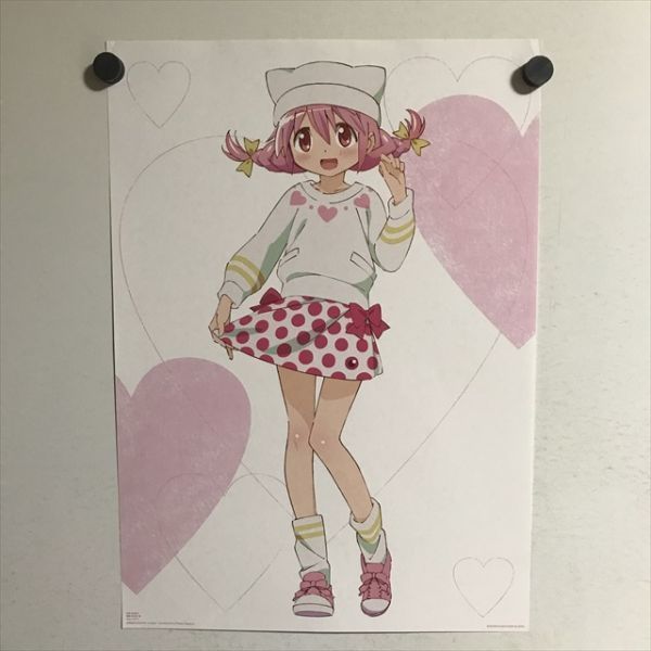 魔法少女まどか☆マギカ　鹿目まどか　ポスター X1442 ◇鹿目まどか 劇場版 魔法少女まどかマギカ A3サイズ