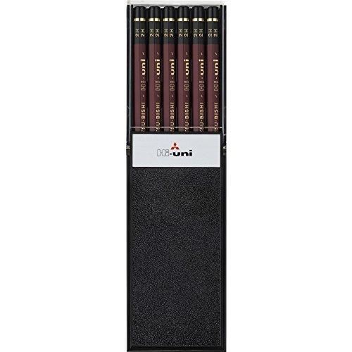 三菱鉛筆 鉛筆 ハイユニ 2H 1ダース HU2H