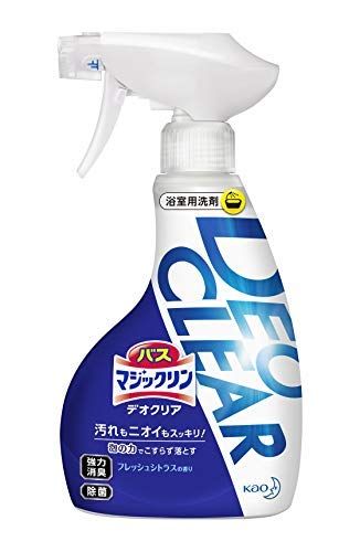 花王 バスマジックリン DEOCLEAR デオクリア フレッシュシトラスの香り 本体 380ml × 3個セット 380ミリリットル x 3