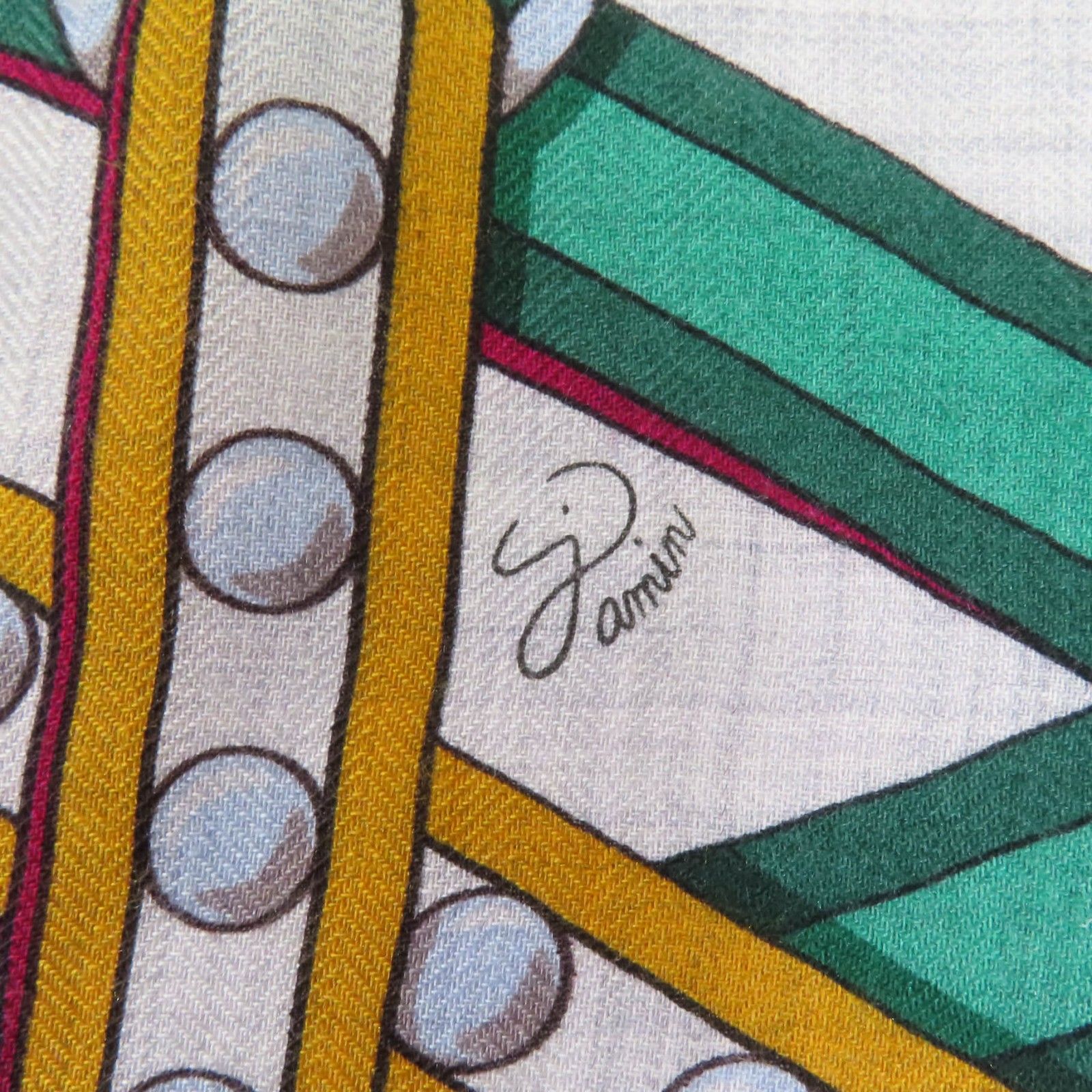 未使用品☆HERMES エルメス カレジェアン カレ140 Grand Tralala