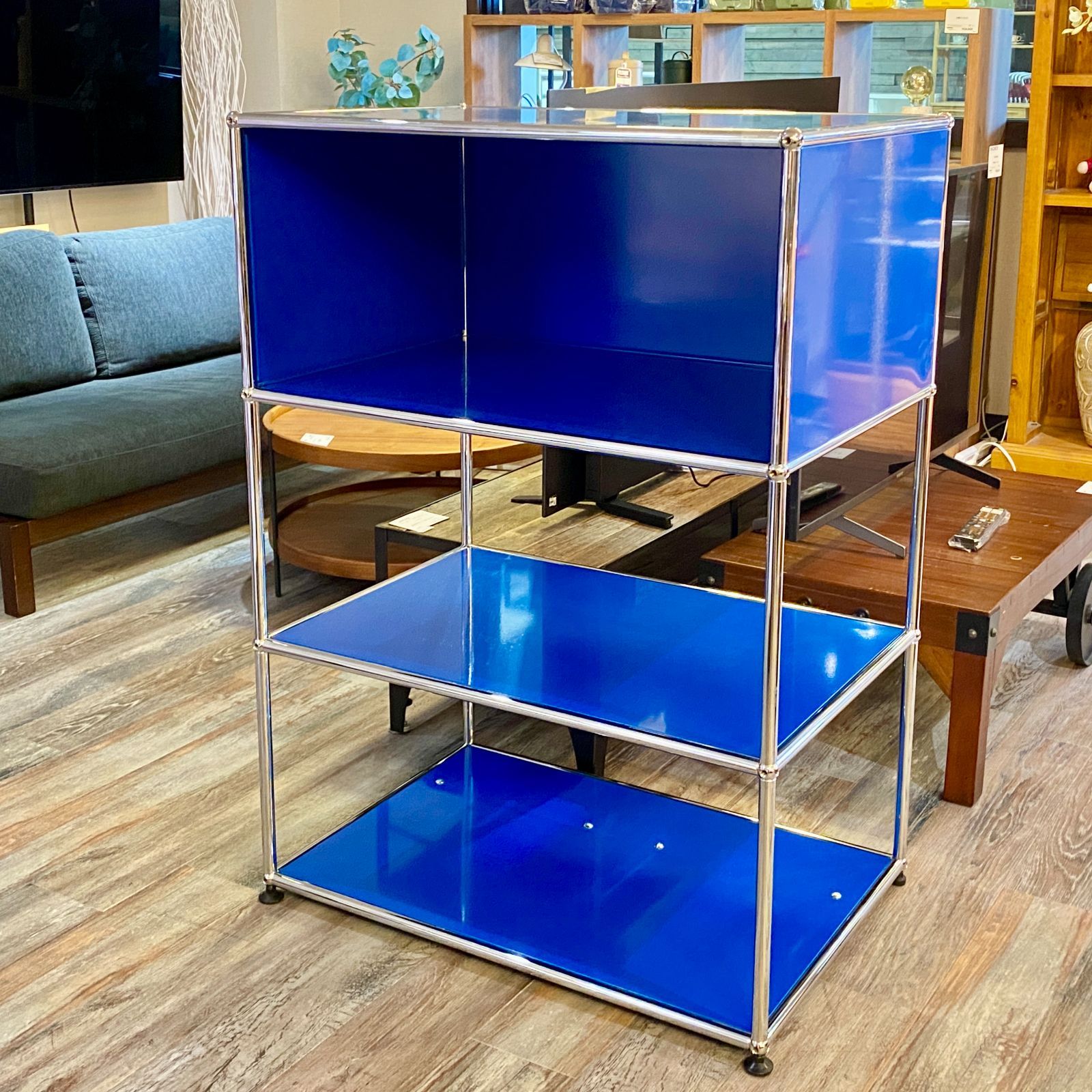 D-11028 USM ハラー システム キャビネット オープンシェルフ 1列3段