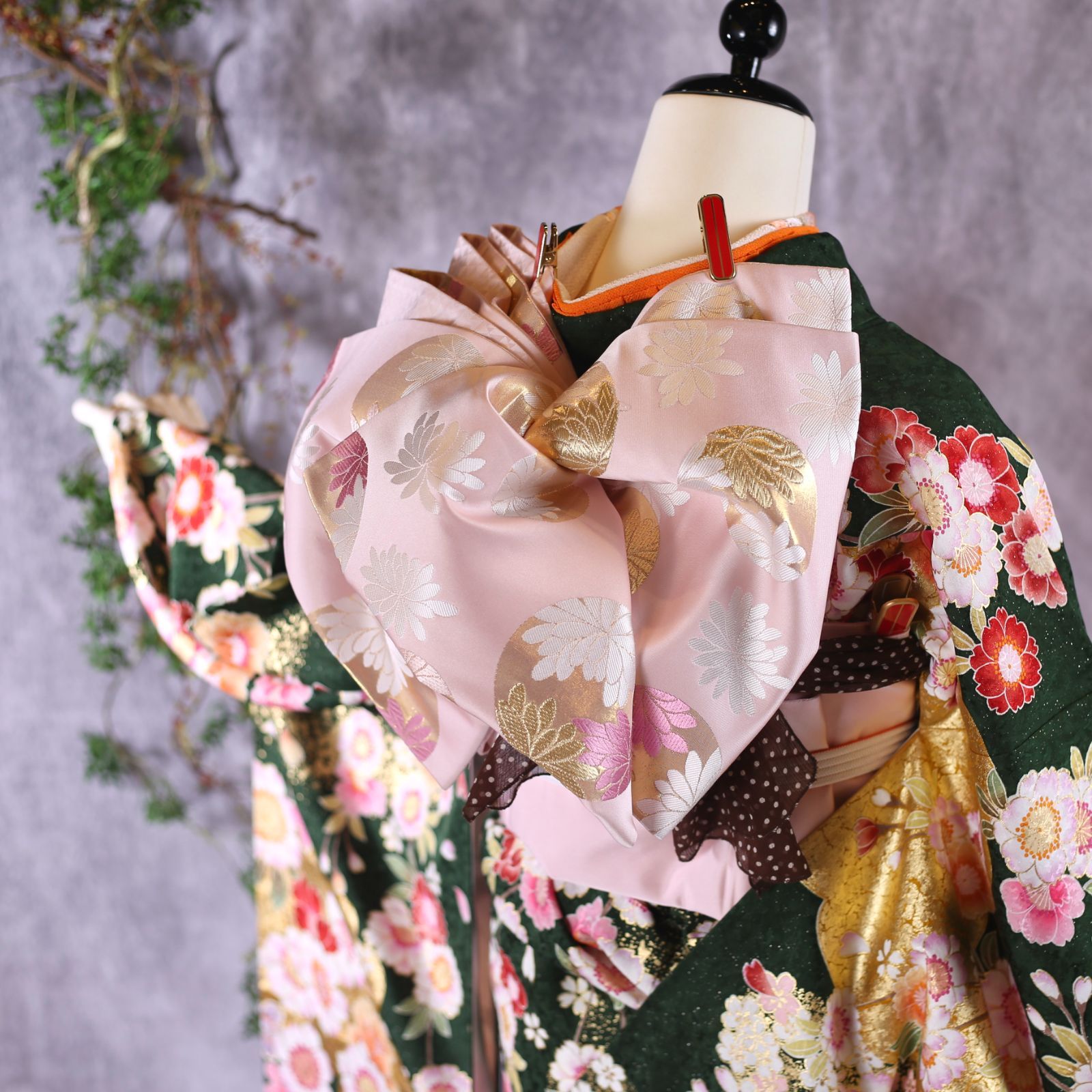 振袖フルセット【a6】成人式 卒業式 黄色系 正絹 黄系振袖一覧｜