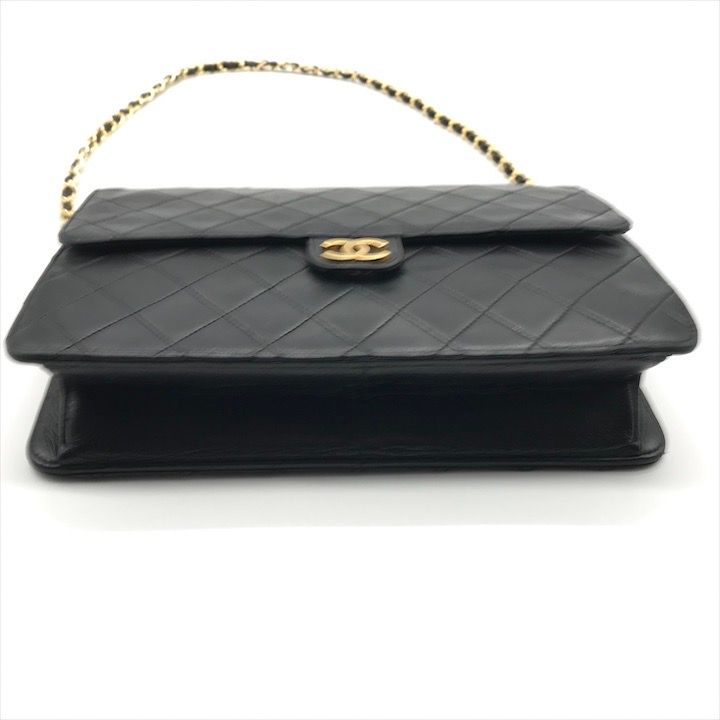 良品 CHANEL シャネル ココマーク マトラッセ ラムスキン