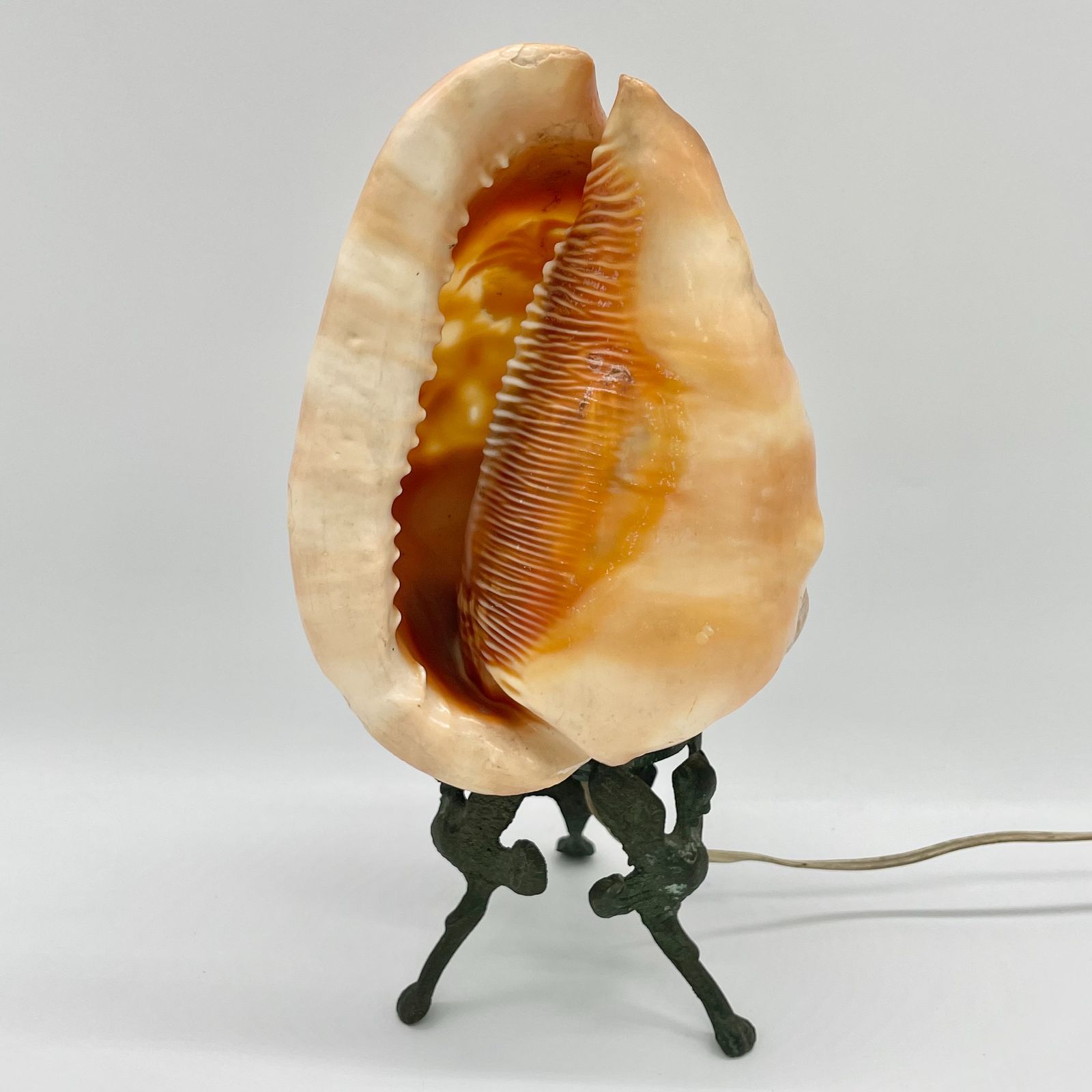 アンティーク】シェルカメオランプ 動作確認済み - メルカリ