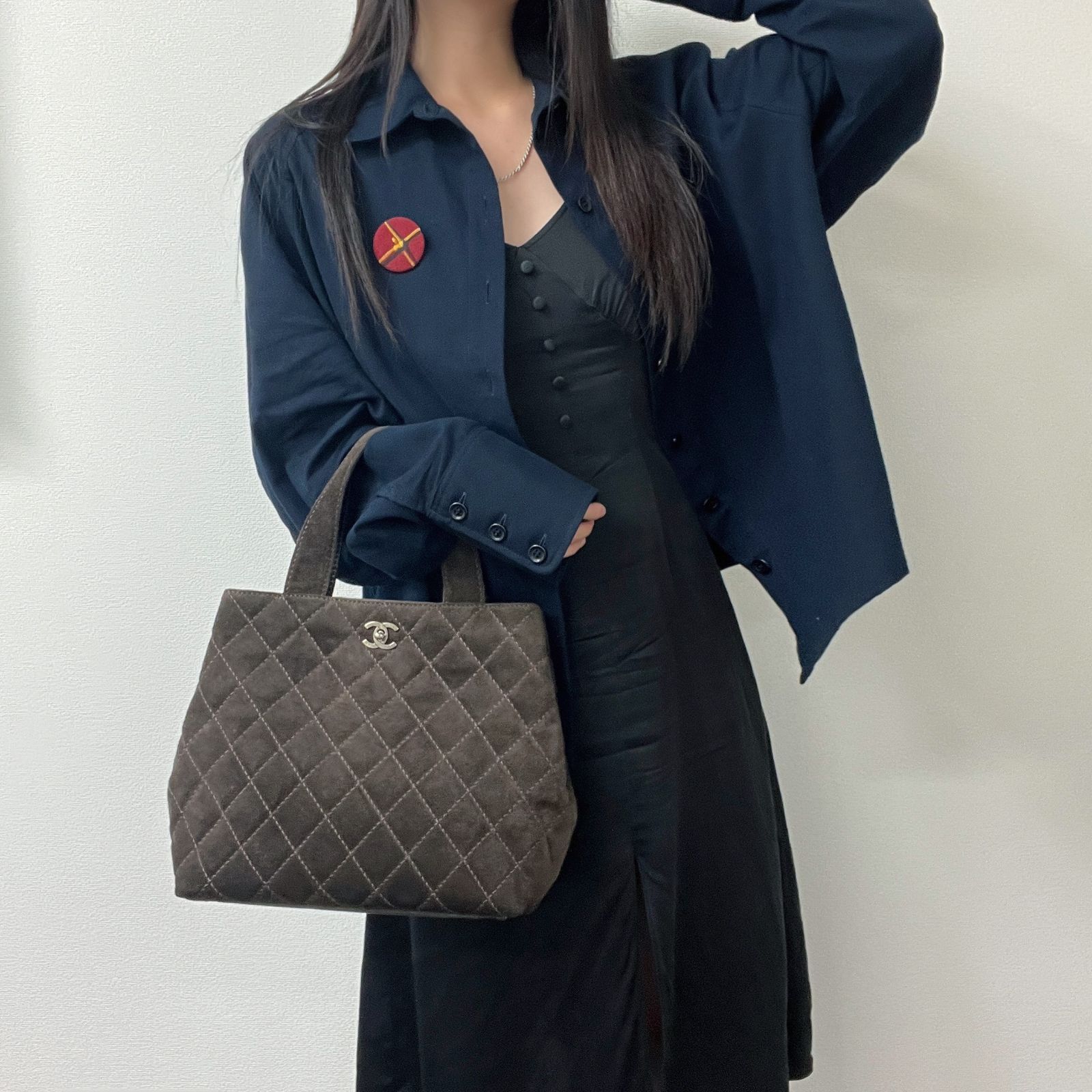 中古】CHANEL シャネル ココマーク ワイルドステッチ トート 中古】CHANEL シャネル ココマーク ワイルドステッチ トート