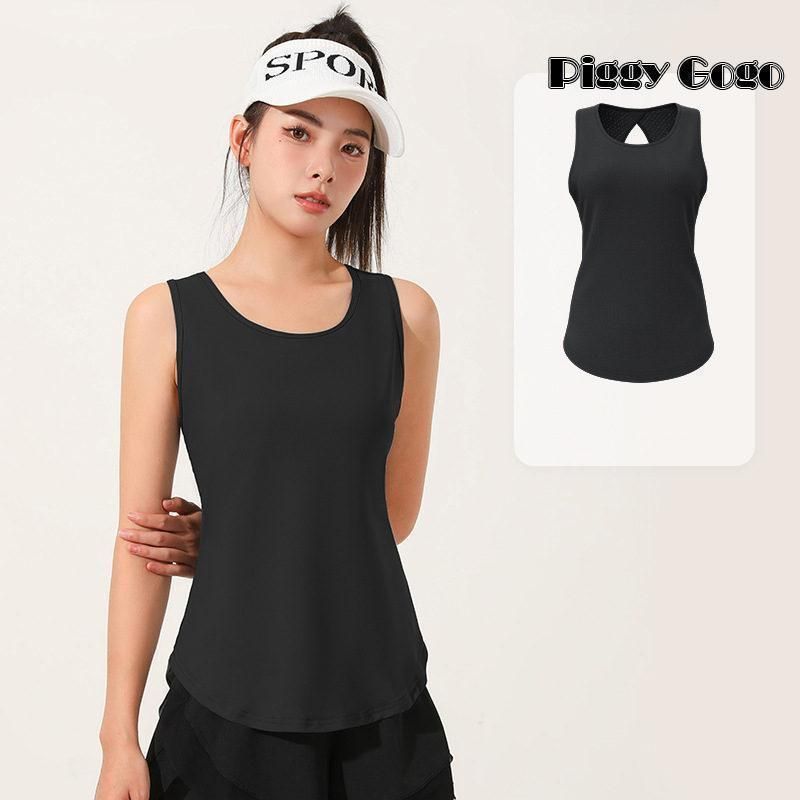 ヨガウェア トップス ホットヨガ タンクトップ ジム 安い 運動 レディース ブラトップ ヨガ ホットヨガ 体型カバー おしゃれ ランニング yunban467