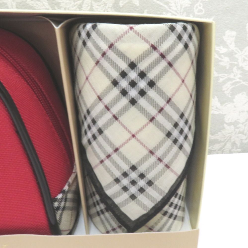BURBERRY バーバリー ポーチ フレミング中西 ファスナーポーチ
