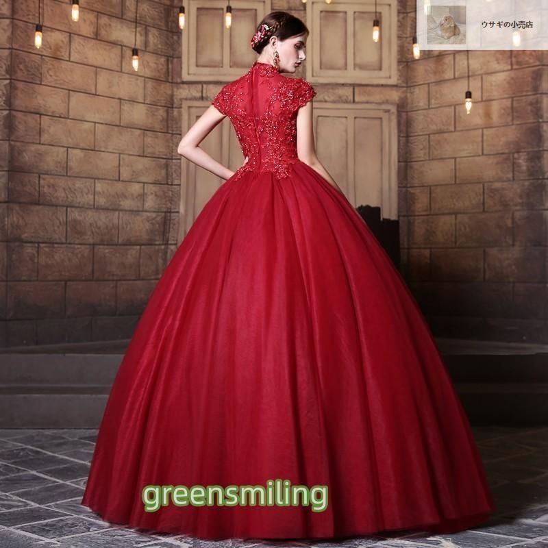 全商品送料無料。 ロングドレス 安い ドレス 赤 パーティードレス 演奏会用 ウェディング ドレス 二次会 エンパイア 結婚式 ウエディングドレス WP数量 価格926 人気アイテムお得に購入！